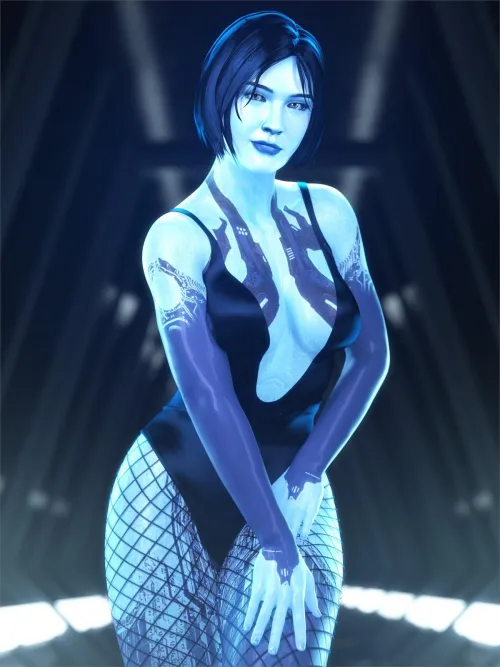 Cortana in fishnets will always be sexy! (Word2)