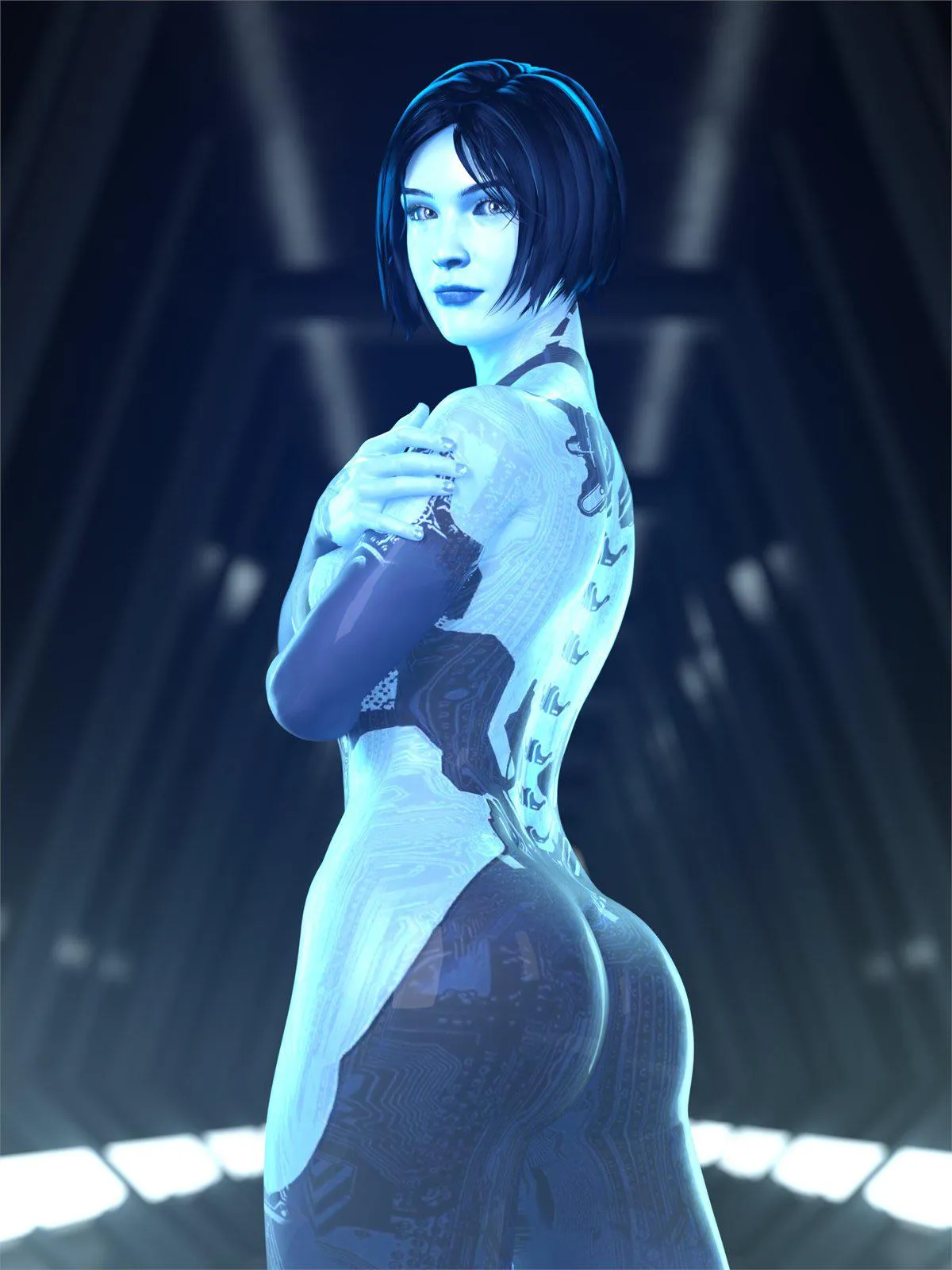 Cortana looking magnificent! (word2) [Halo] 