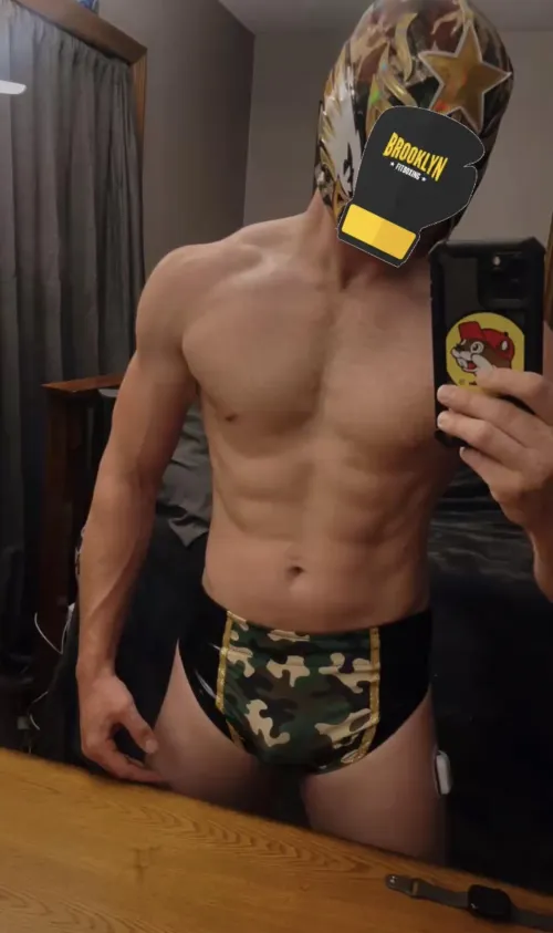 Do you think Cena could see me? 😏