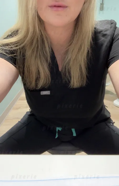 Don't get nervous just because I'm getting this close to you. I'm just doing my job, silly.