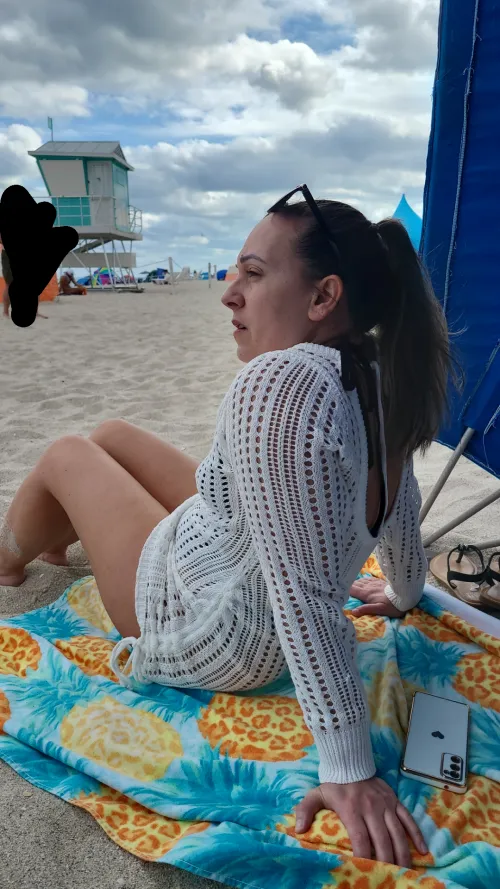 First time at Haulover...its sort of cold today.