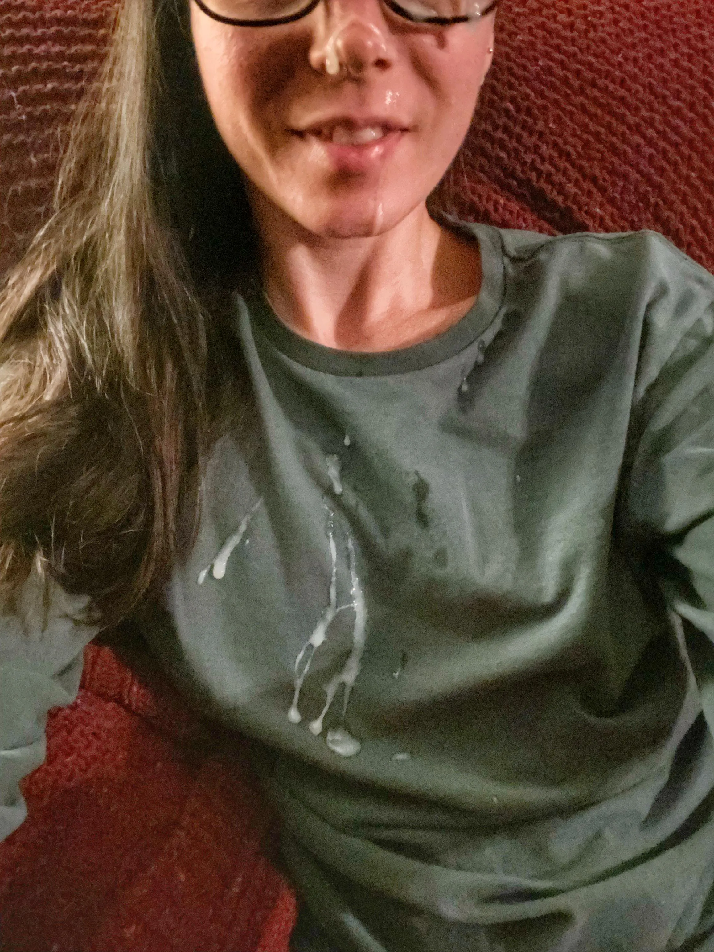 Got my cumshot for hump day