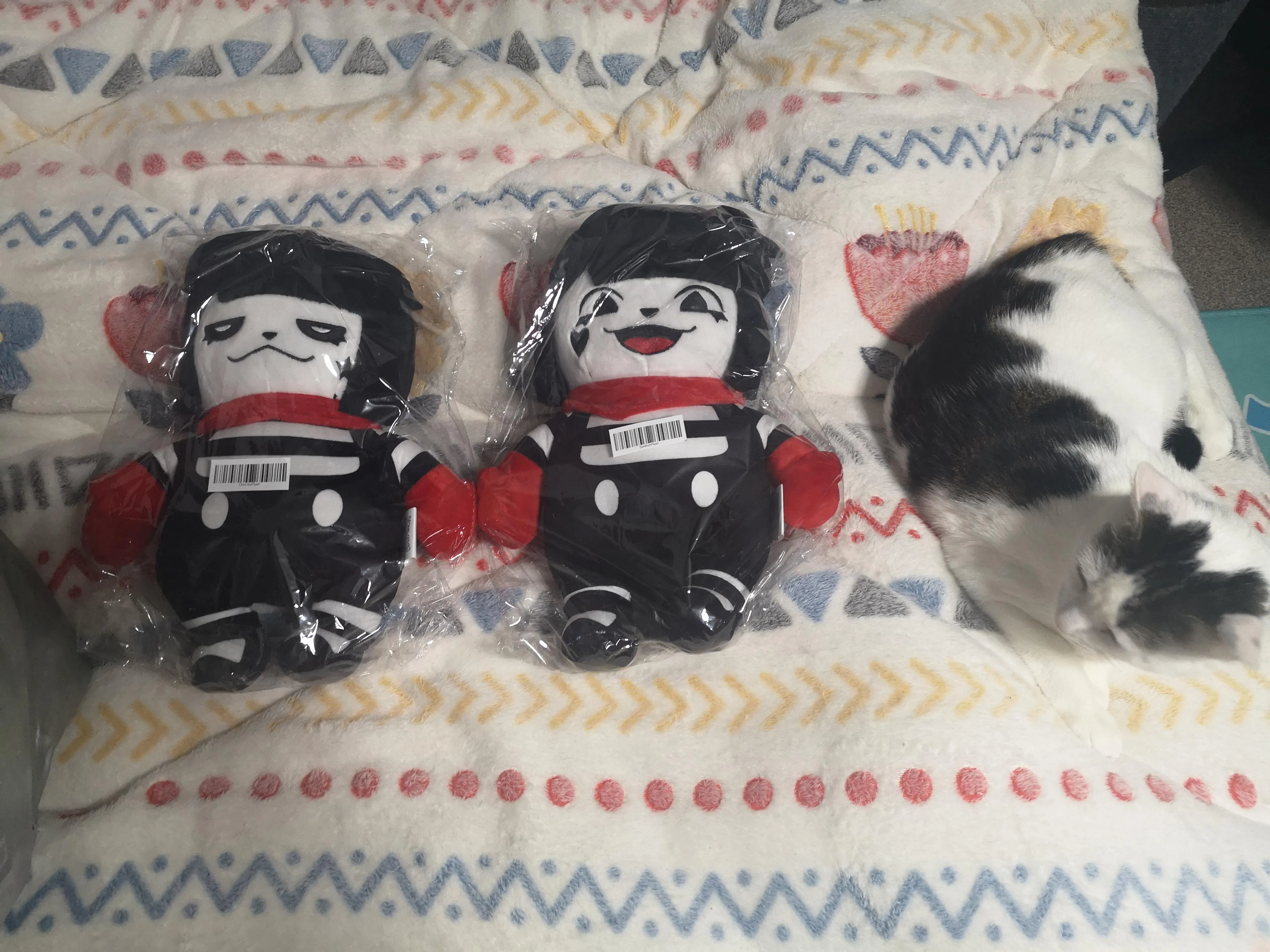 I Cam...I mean the Plushies came.