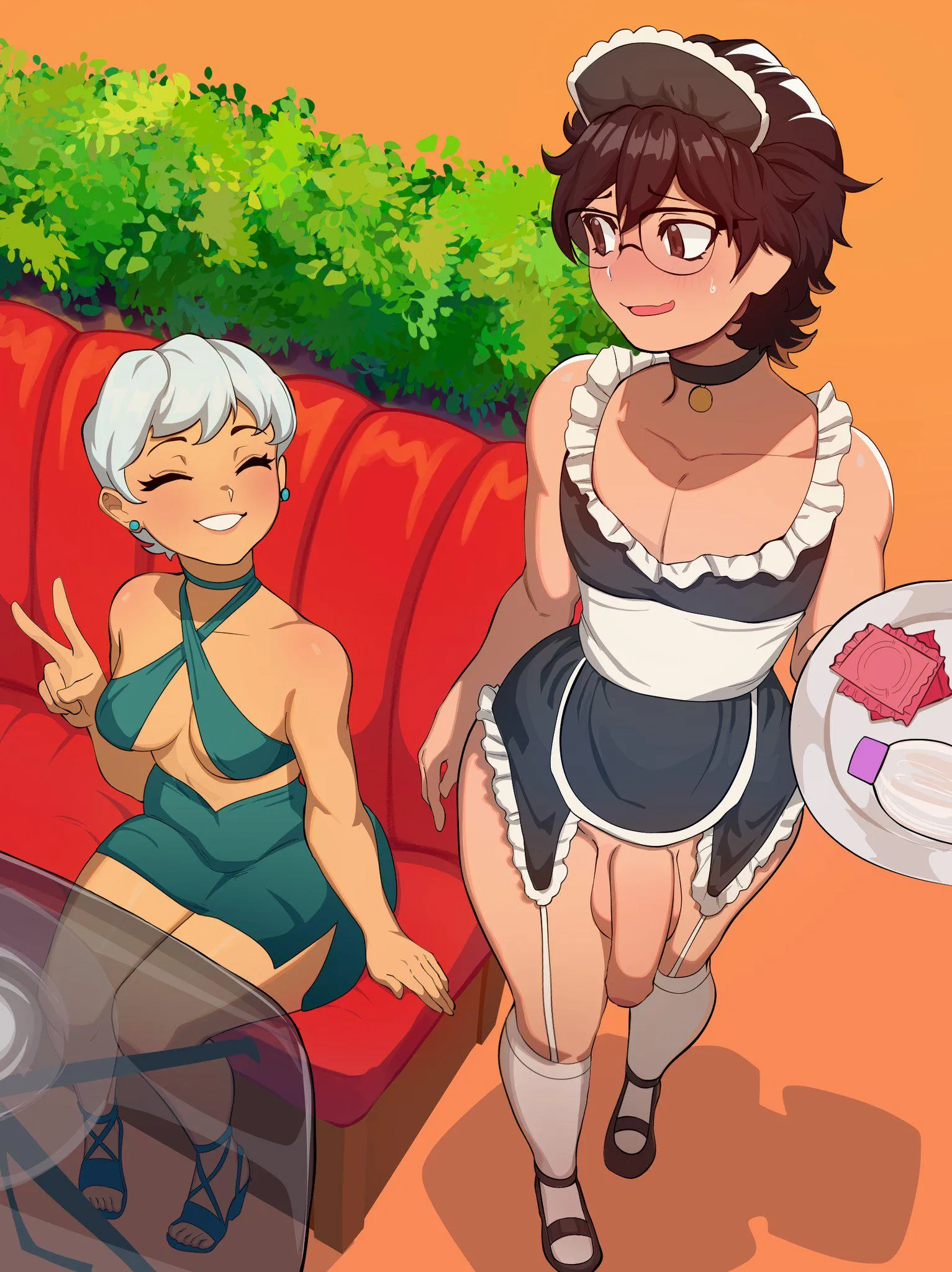 I want him to serve me (ShyBred)