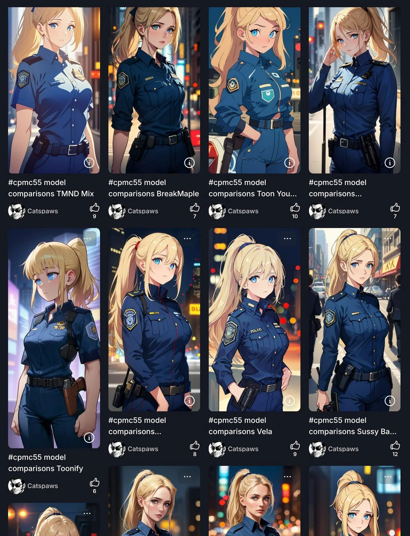 Image Model Comparisons Collection #55 ~265 images! (link in comments)