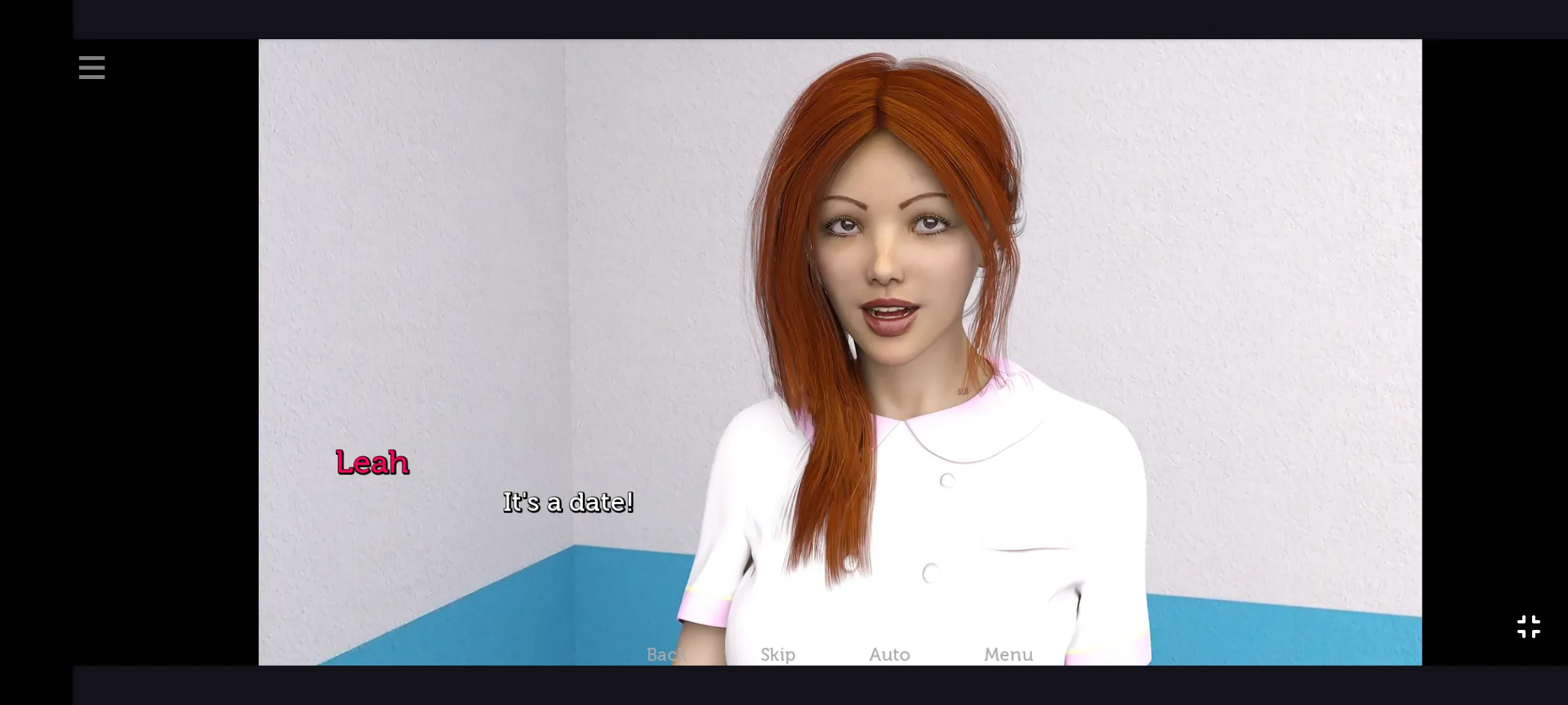 Is there a way to end up with Leah in acting lesson?