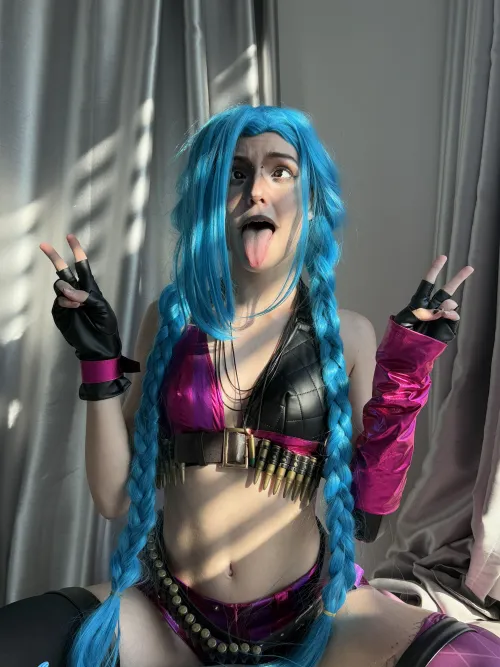Jinx ahegao face