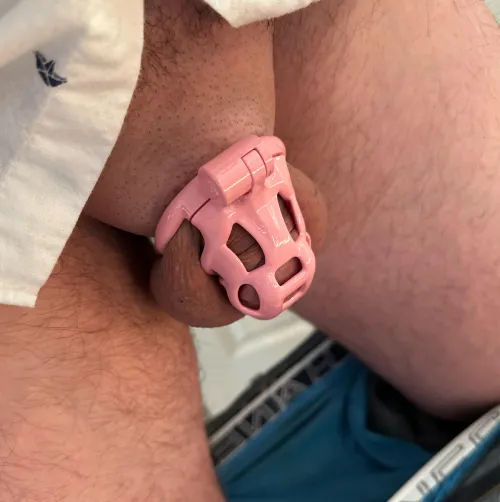 Locked up and heading to work