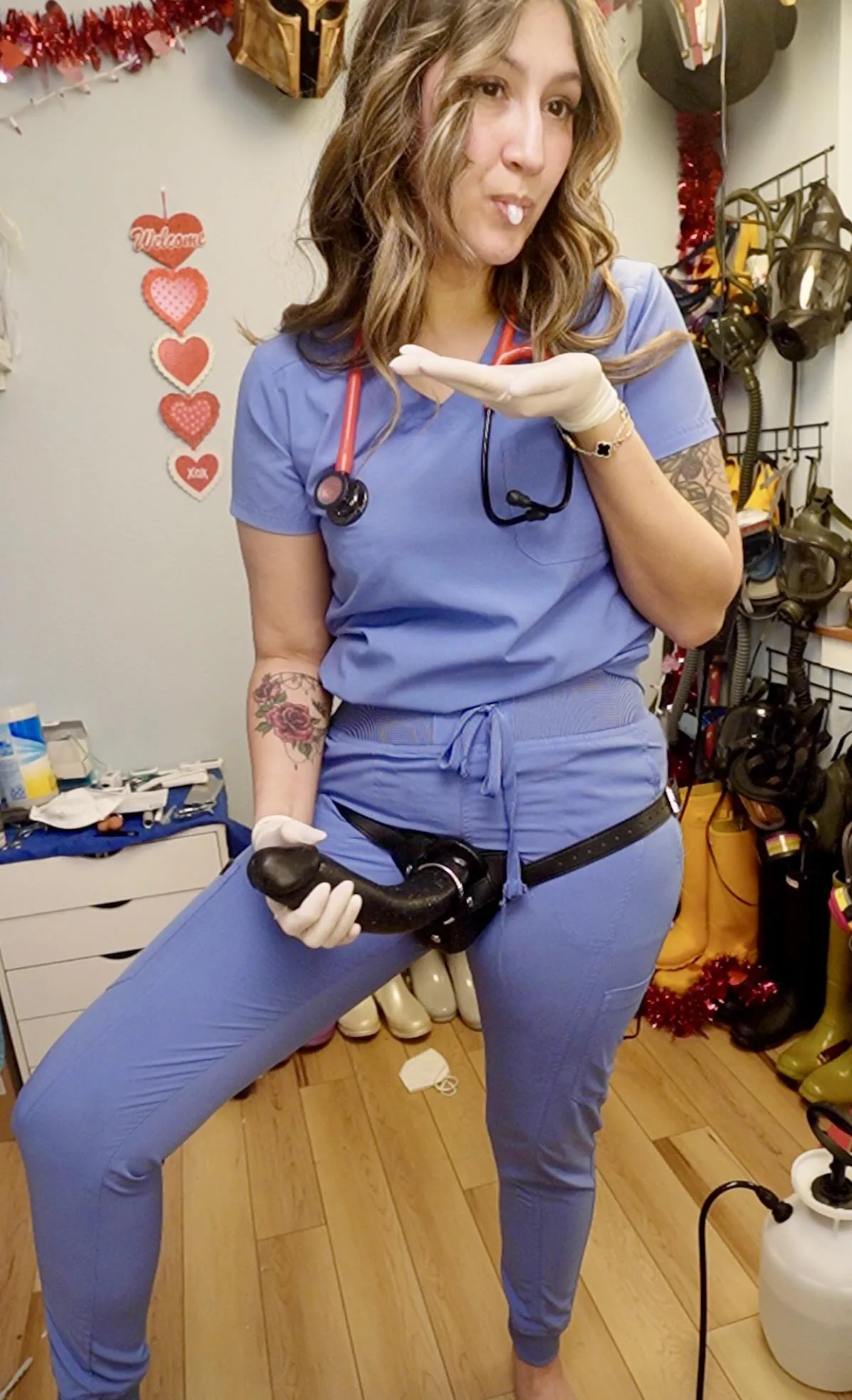 Now bend over for your nurse