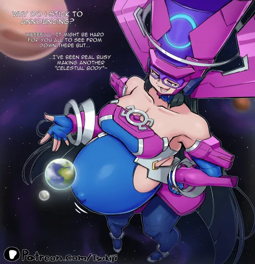 Pregnant Galacta (this was almost canon)