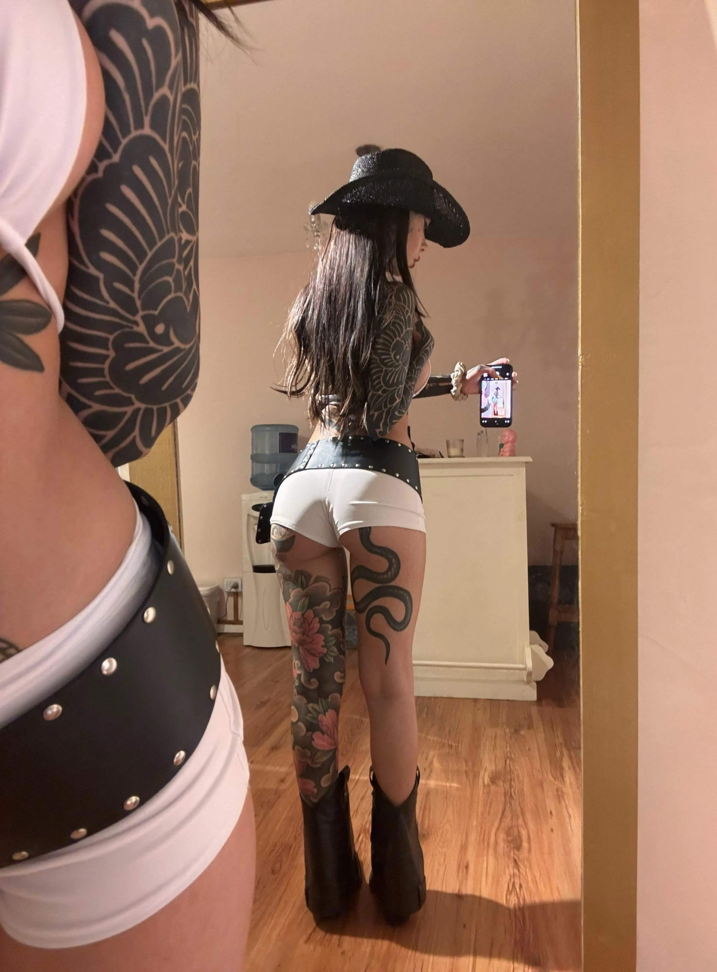 ready to ride like a real cowgirl