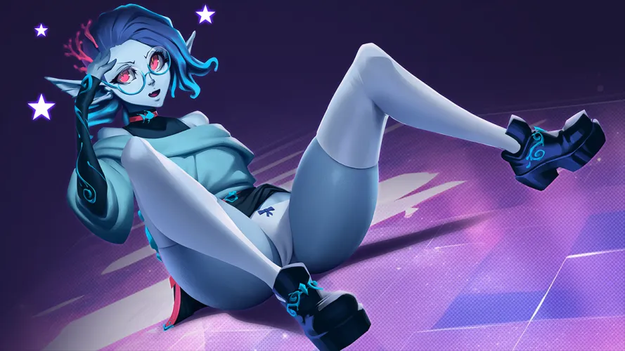 Shu - amphibian girl (by Ninego) [The Veil Chronicles: Nix University]