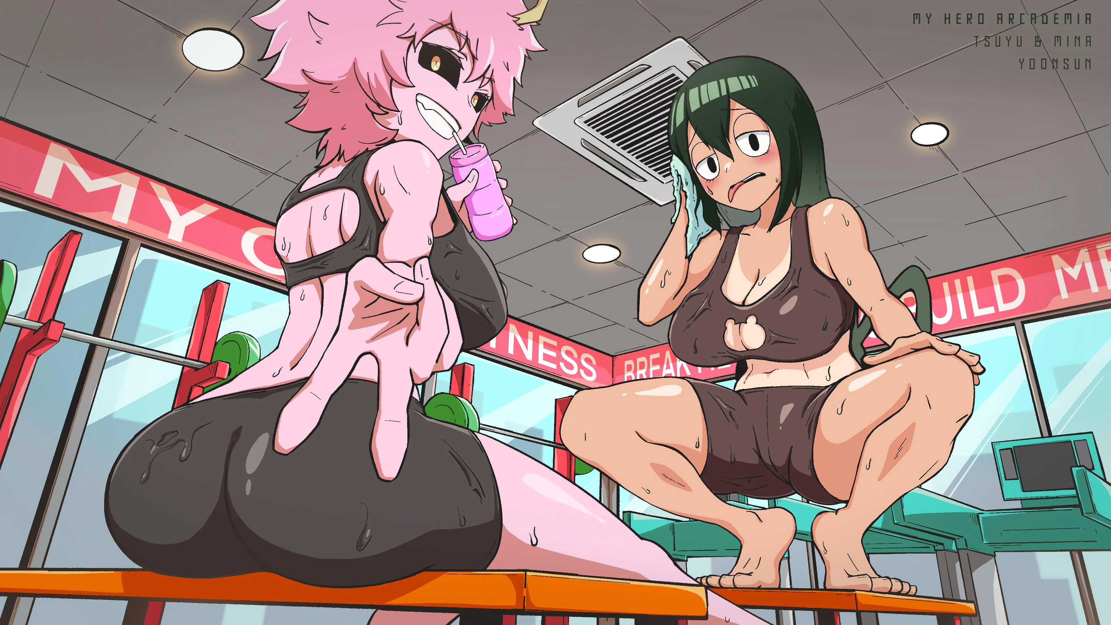 They'd be great personal trainers! 🥰 (yoon sun)