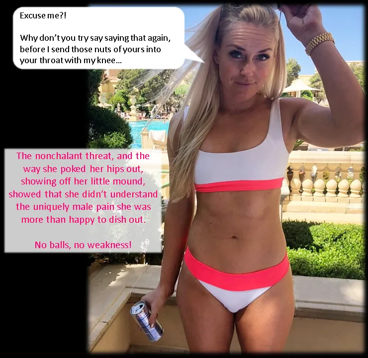 When a woman asks you to repeat what you said, be very afraid