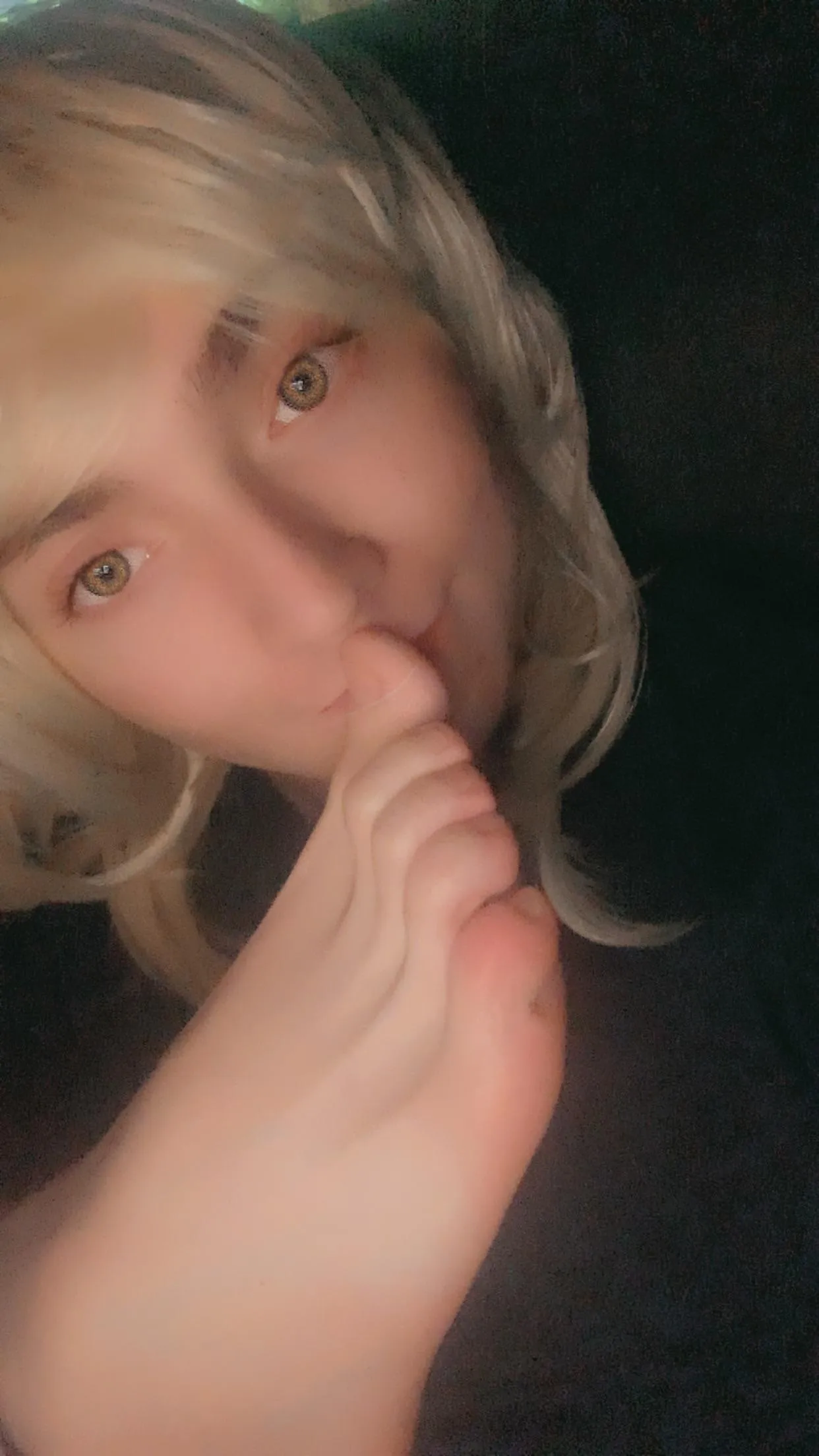 Who wants to share my feet with me