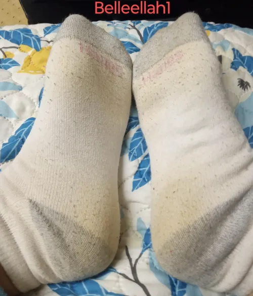 10 day worn socks available! Message me to get them shipped today