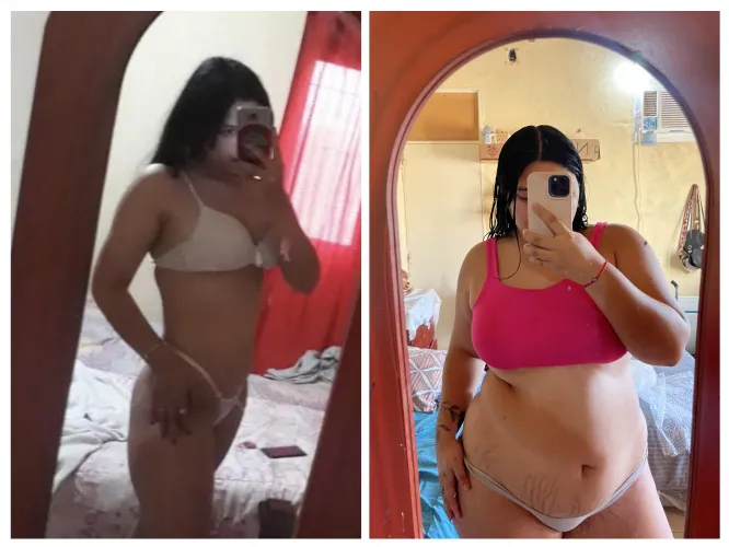 As you can see in these photos, I love eating and gaining weight.