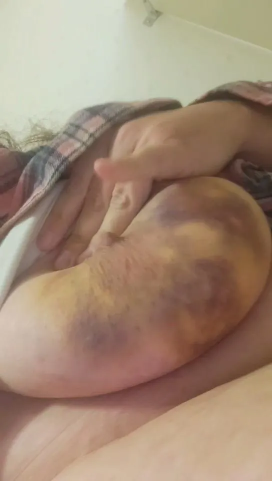 Daddy used my tits so good this time!!!