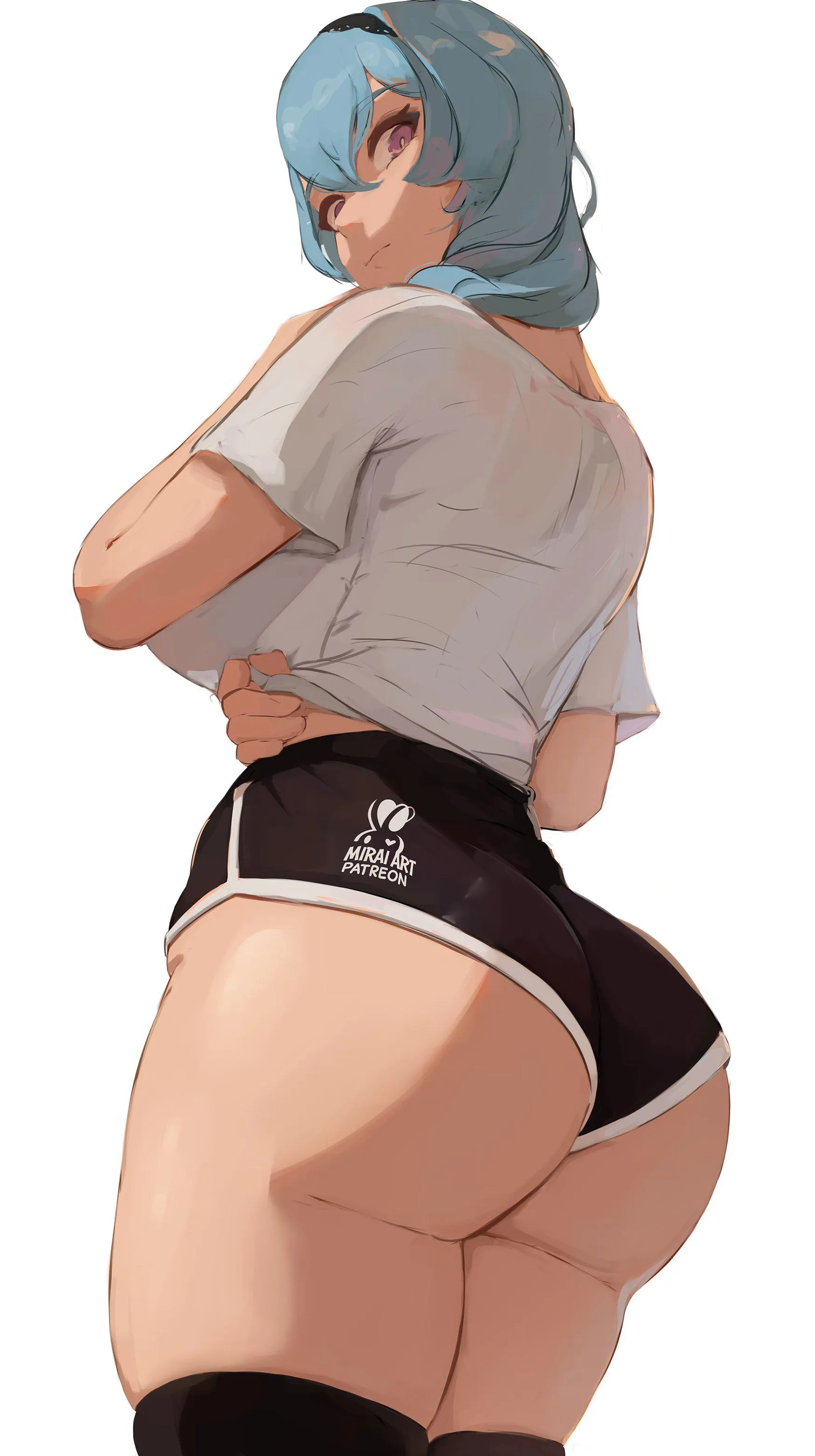Eula’s Fat Juicy Booty (MiraiHikariArt)