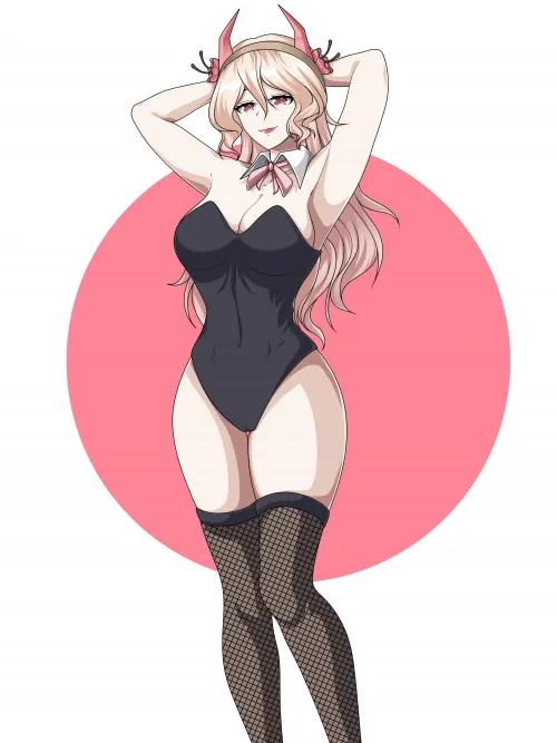 [Fuuwafu] Flower Demon Fuu in a bunny suit (ItsmeAlviArt)