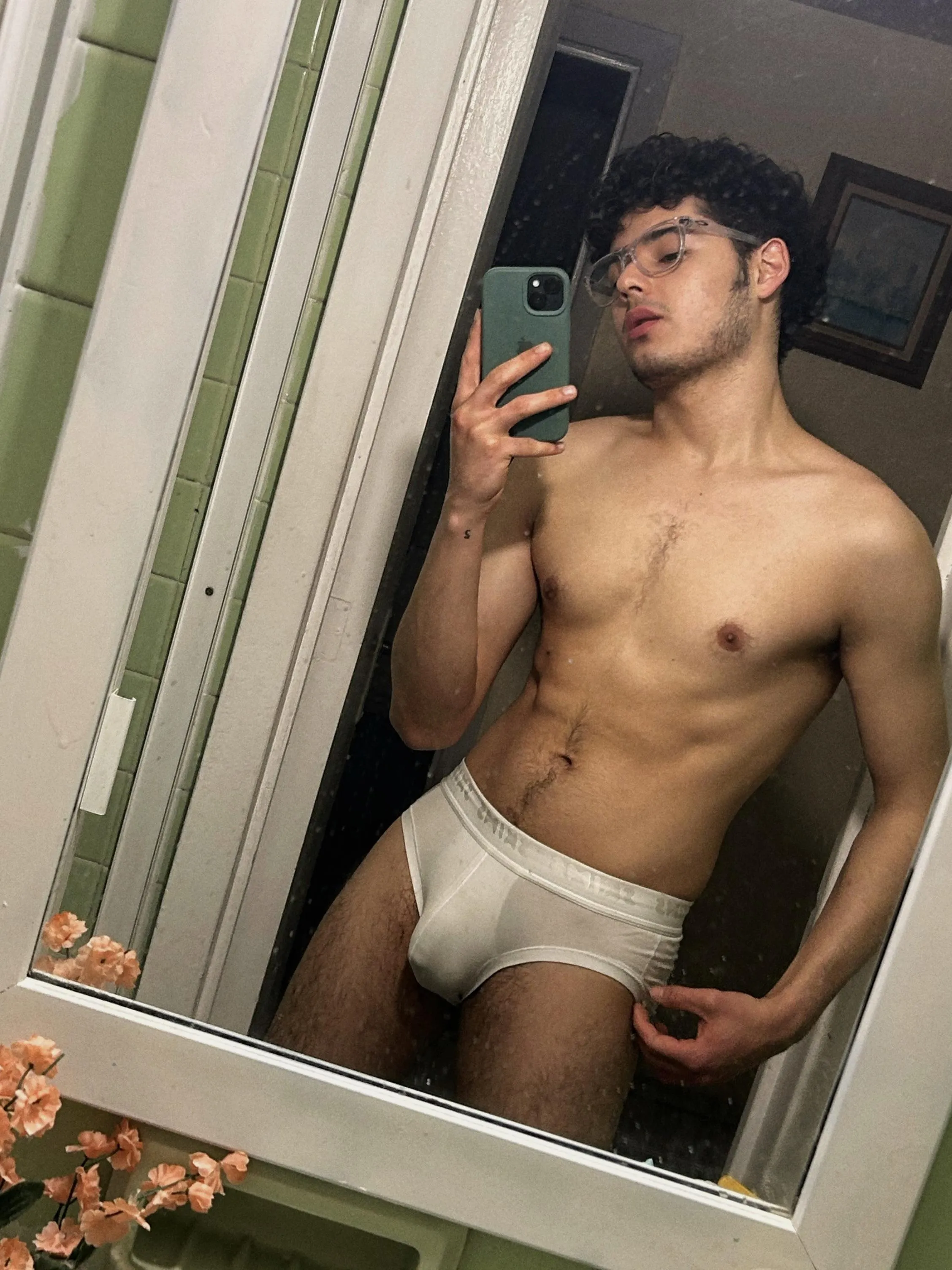 getting home from work and taking everything off feels great