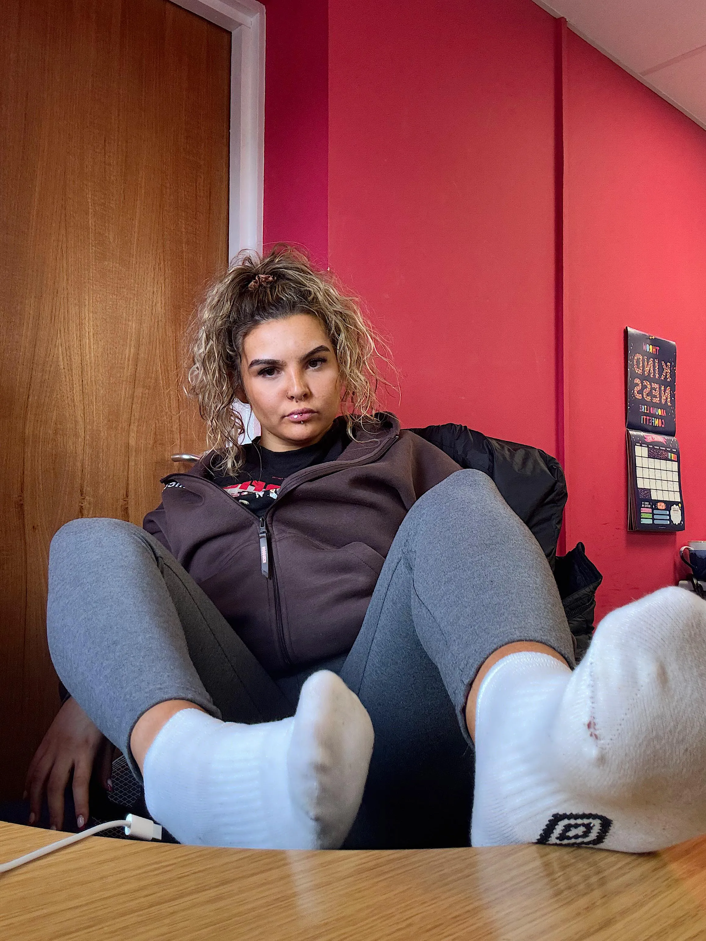 Just a girl and her ankle socks 😜