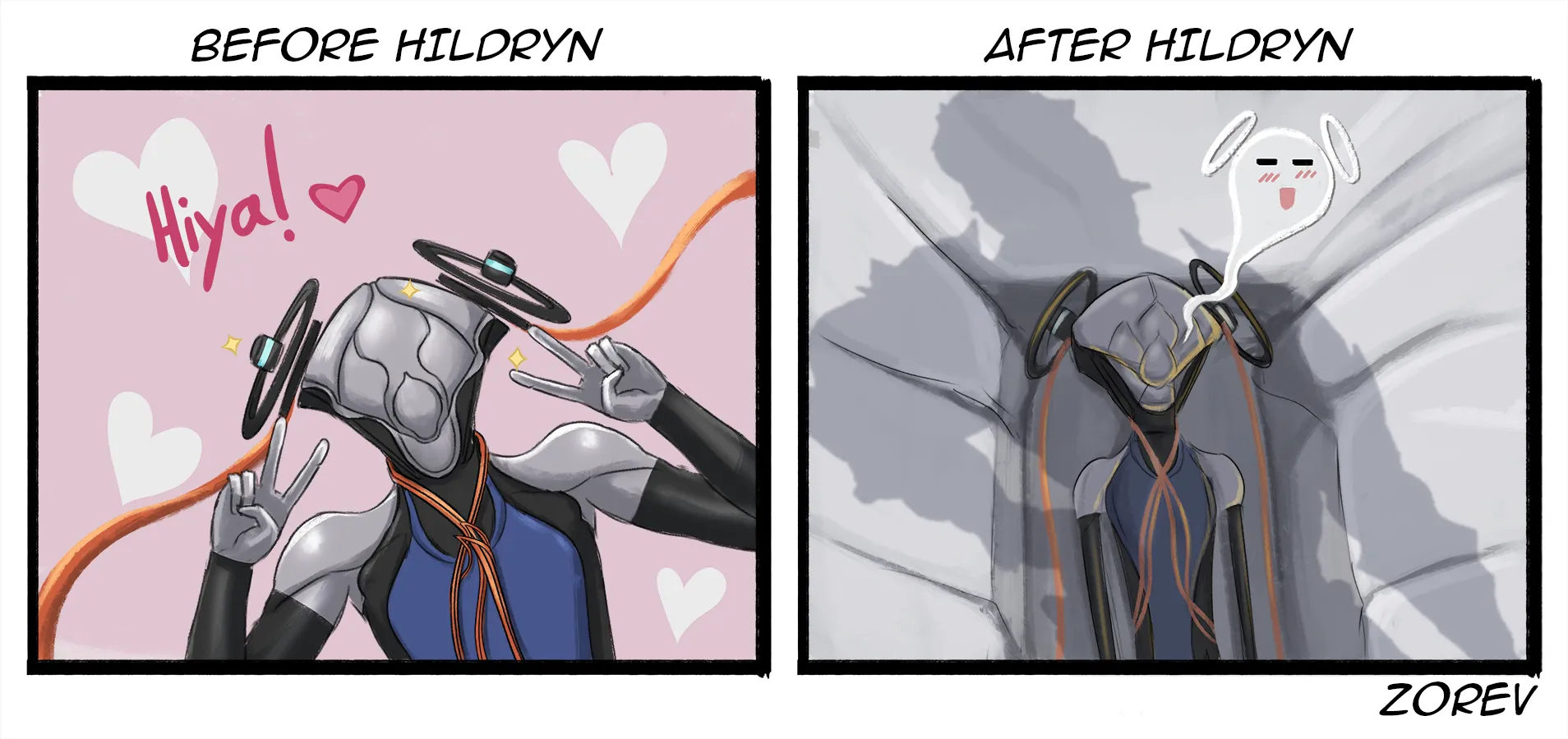 (Nezha x Hildryn) Death by snu snu