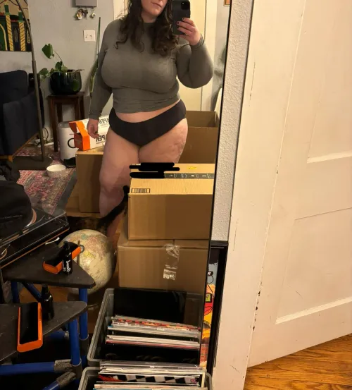 Packing for a move is better without pants