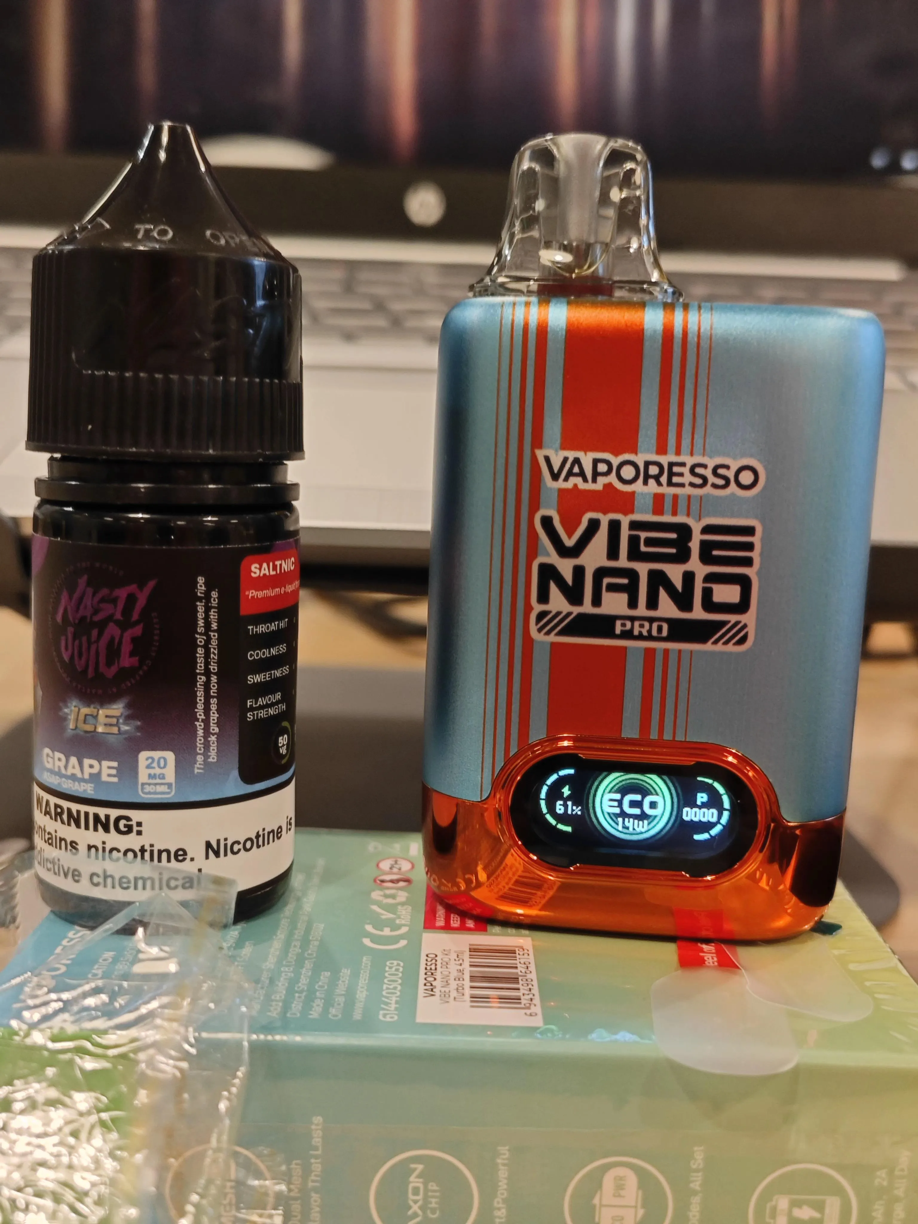 The new Vibe Nano Pro has arrived! Guess how many puffs can it hold up to?