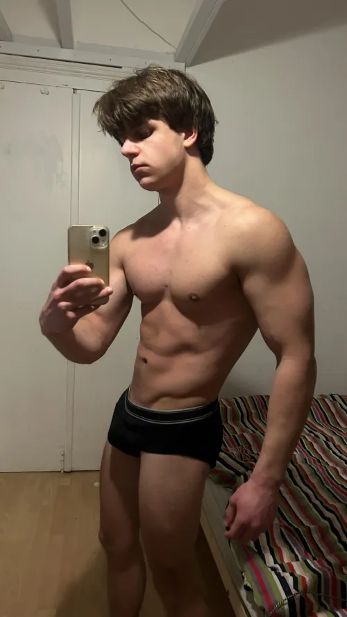 [20]Wanna take my undies off?