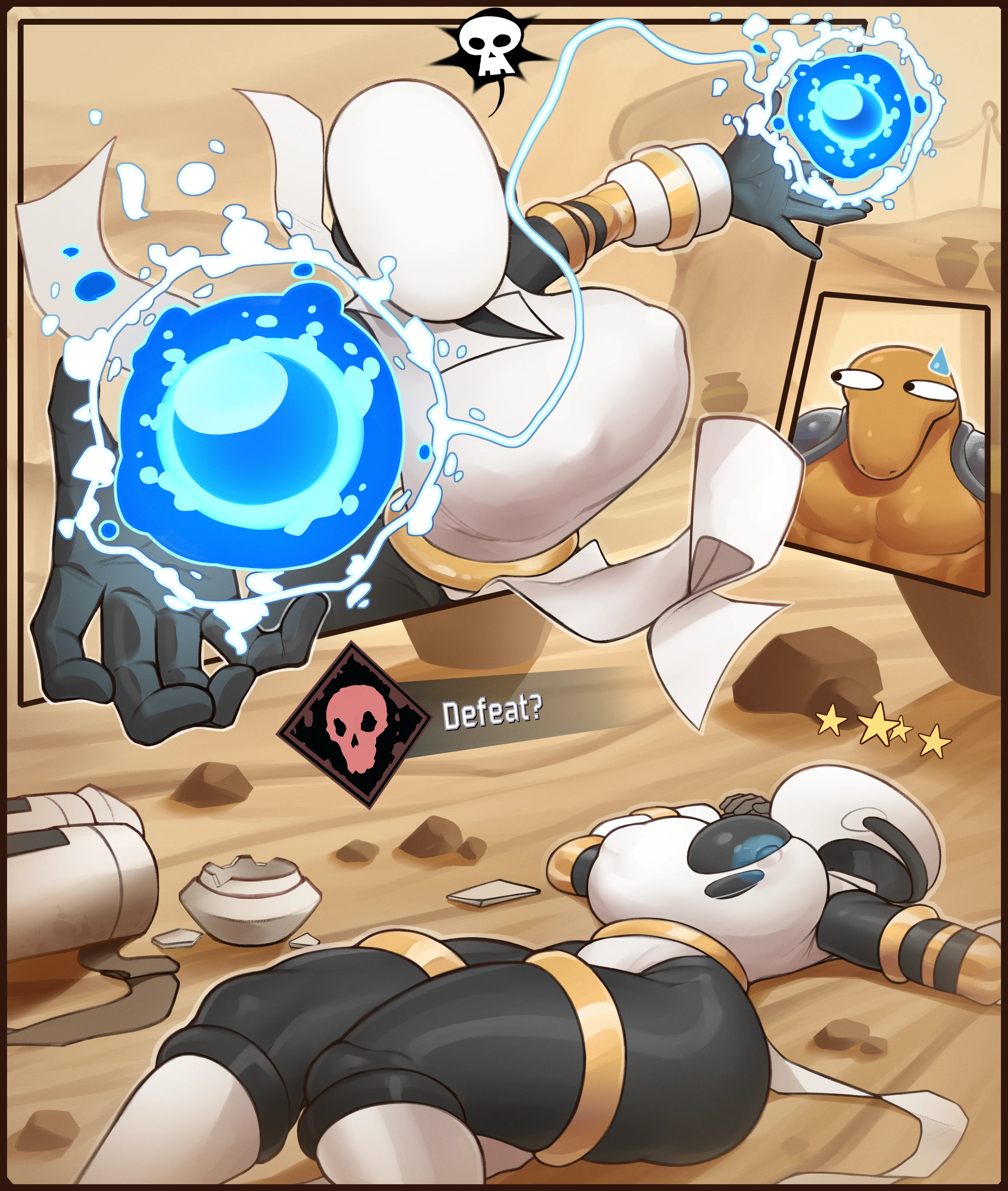 [2/4] She didn't know they always one shot you (by me)