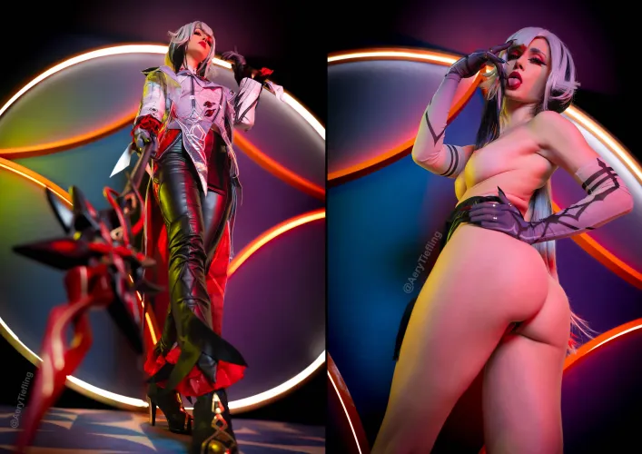 Arlecchino from Genshin Impact by Aery Tiefling [OC]