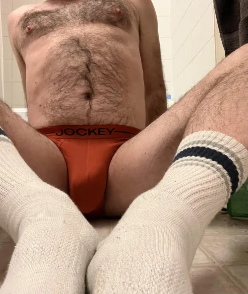 Day 58: Feeling socks-y in my new Jockeys