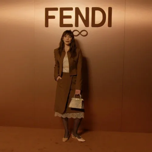 Elizabeth Olsen at the Milan fashion Week