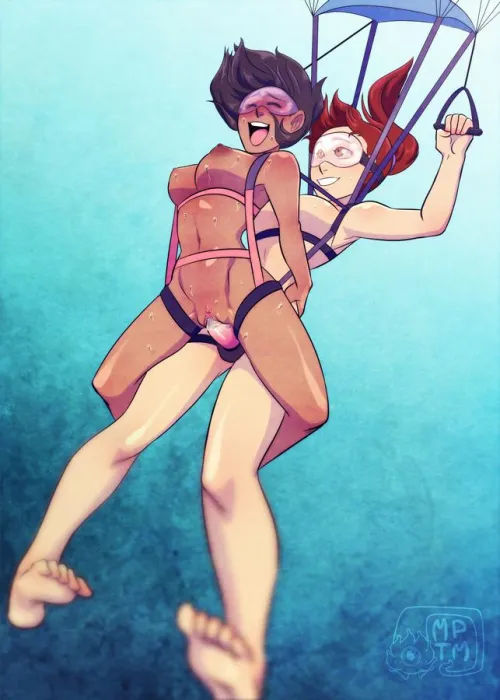 Free Style Free Fall (My_Pet_Tentacle_Monster)