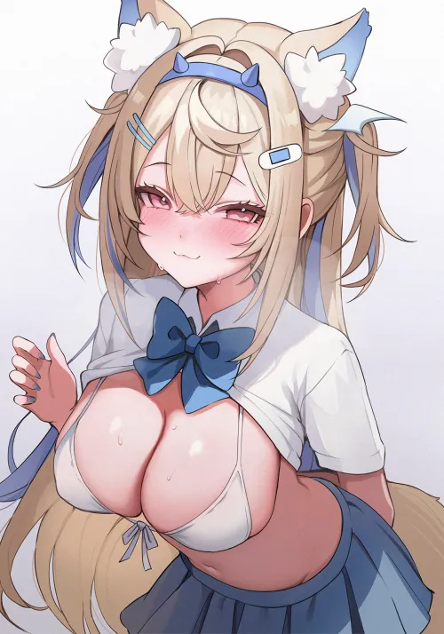 Fuwawa's boobs [Hololive]