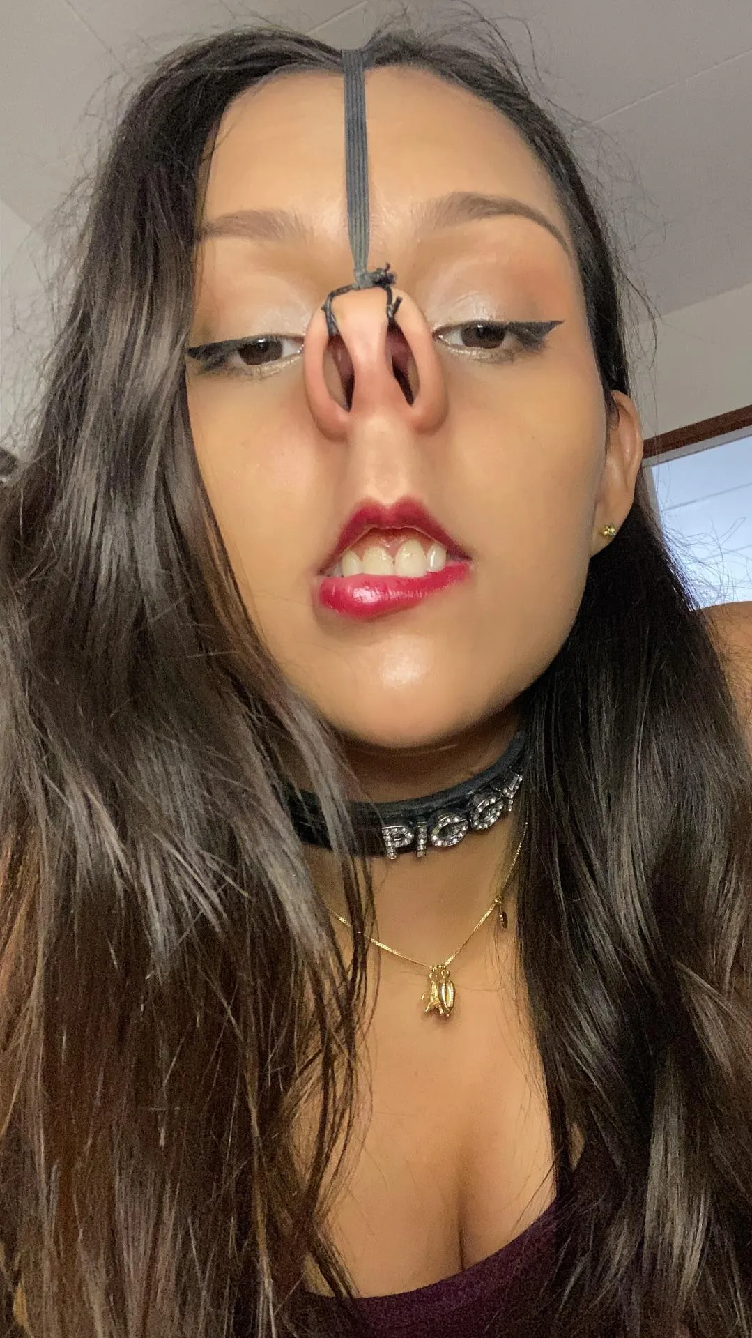 Homemade nosehooks 🩷👀