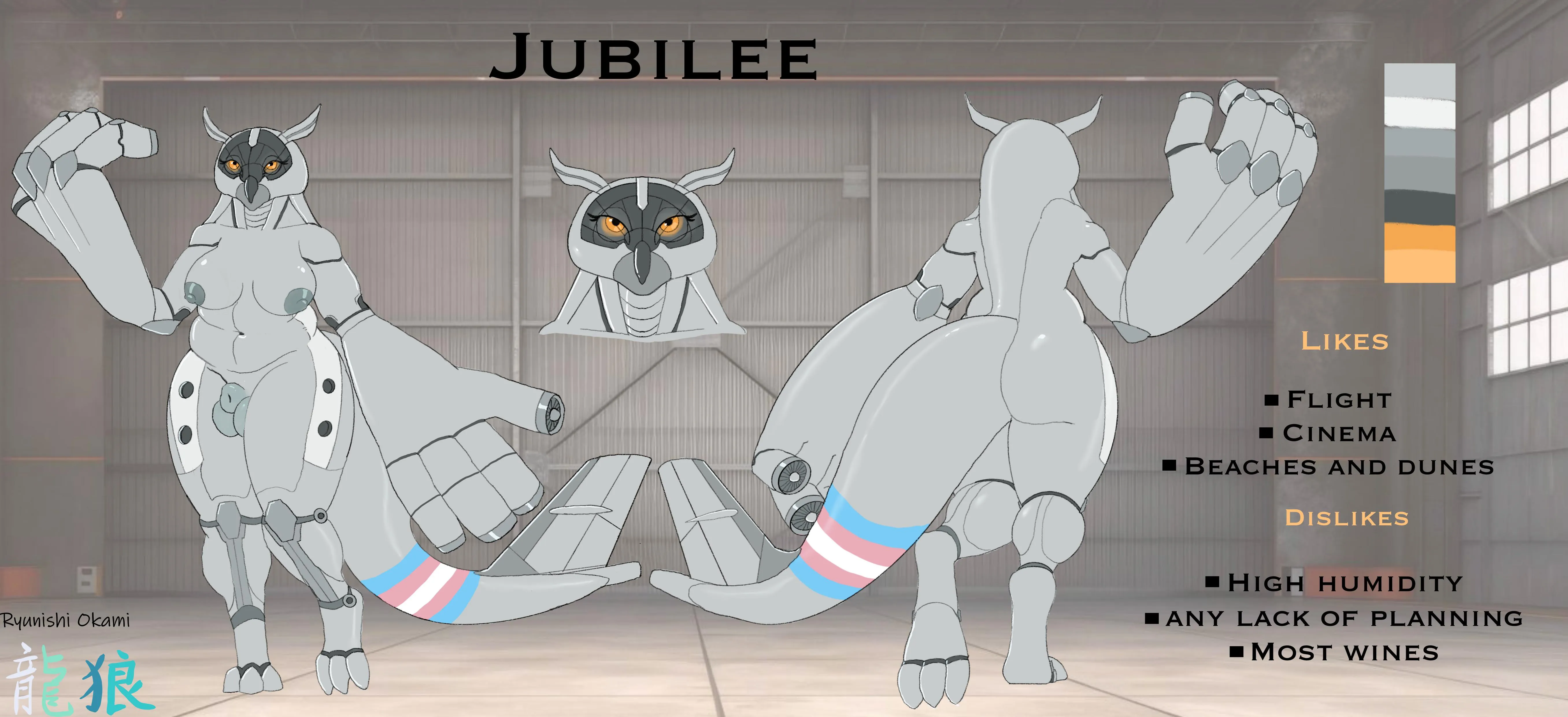 [IF] Jubilee the Do-31 Ref Sheet (Art by Ryunishi_Okami)