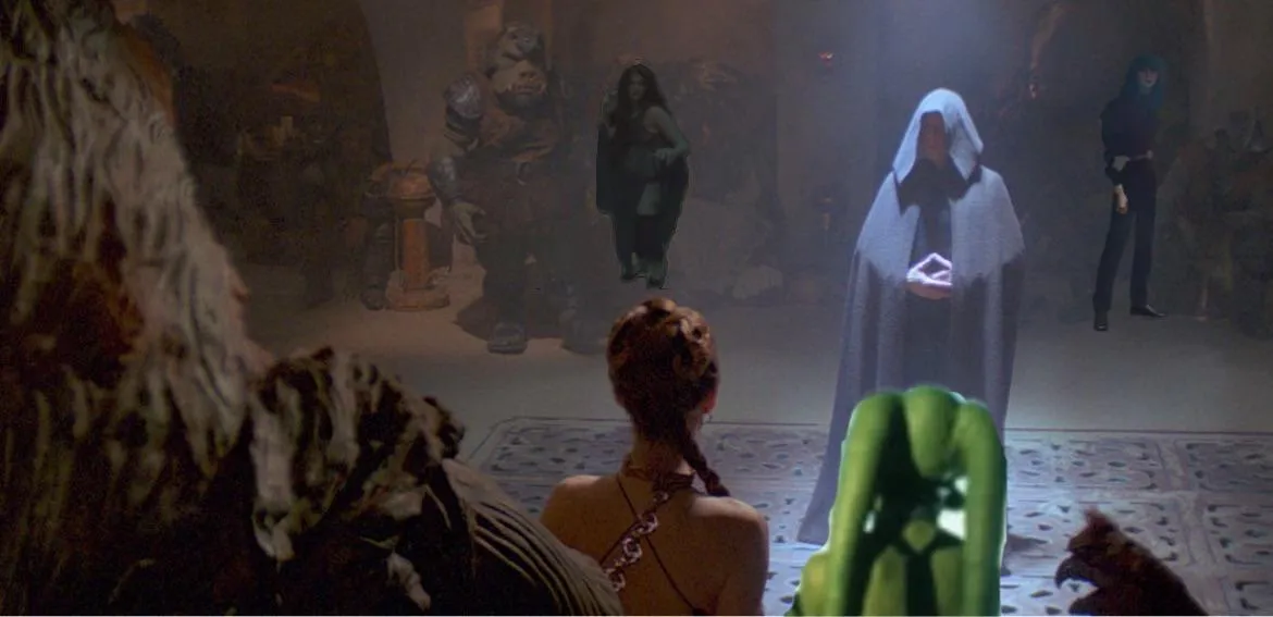 Jabba’s Slave Concubines Part IX: Jedi Fall