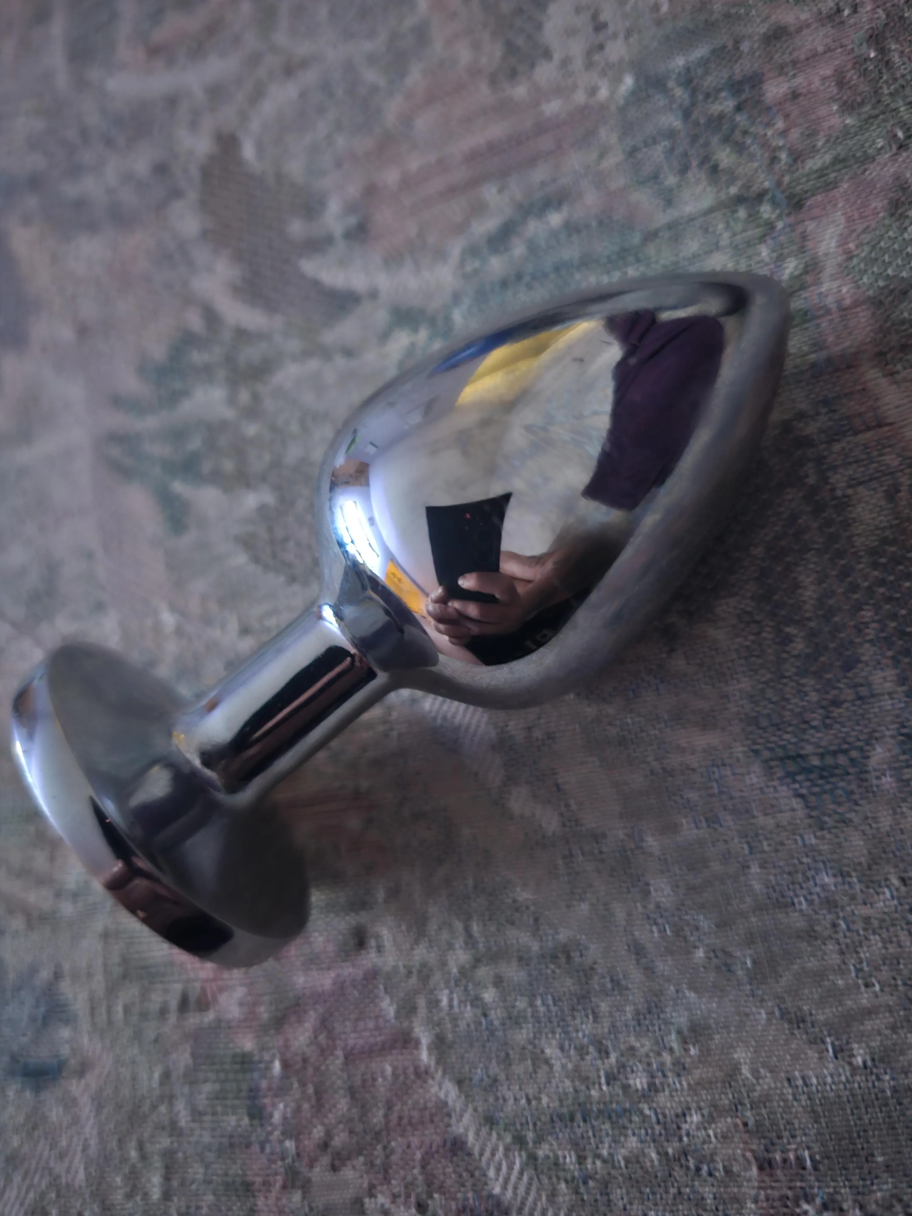 [Showing off] going to sleep with this inside of me.