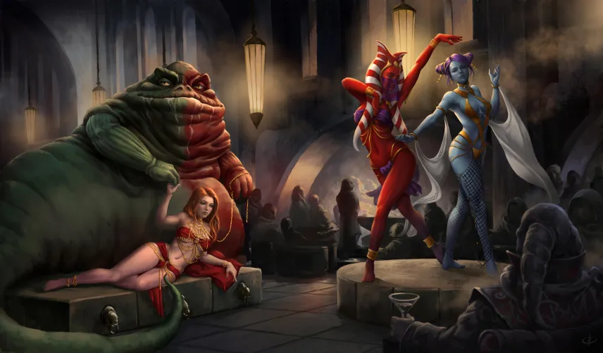 The Hutt and his Concubine~