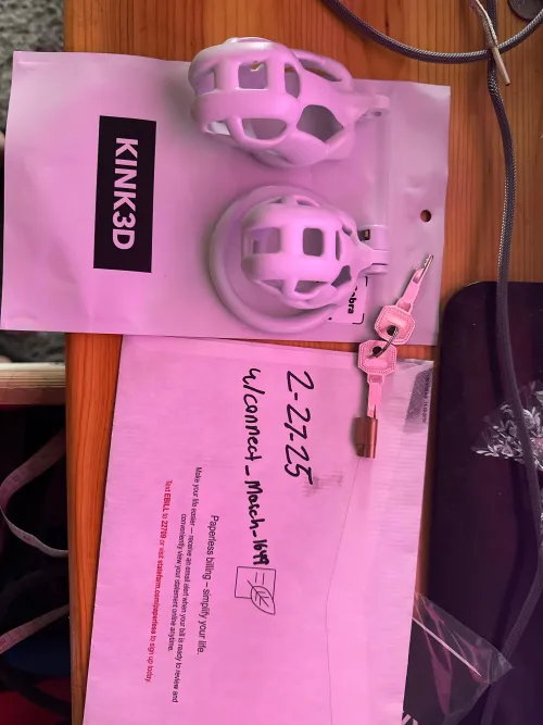 [US] Sell Cobra White S Cage Wide(60),Cobra White N+ Cage Standard(60),Size 5 Curved Ring(30), Both Ring and Cage(90)