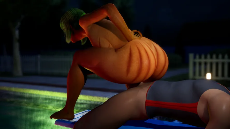 When I saw this alien, I remembered when they told me to eat pumpkins. (Captain Hardcore)