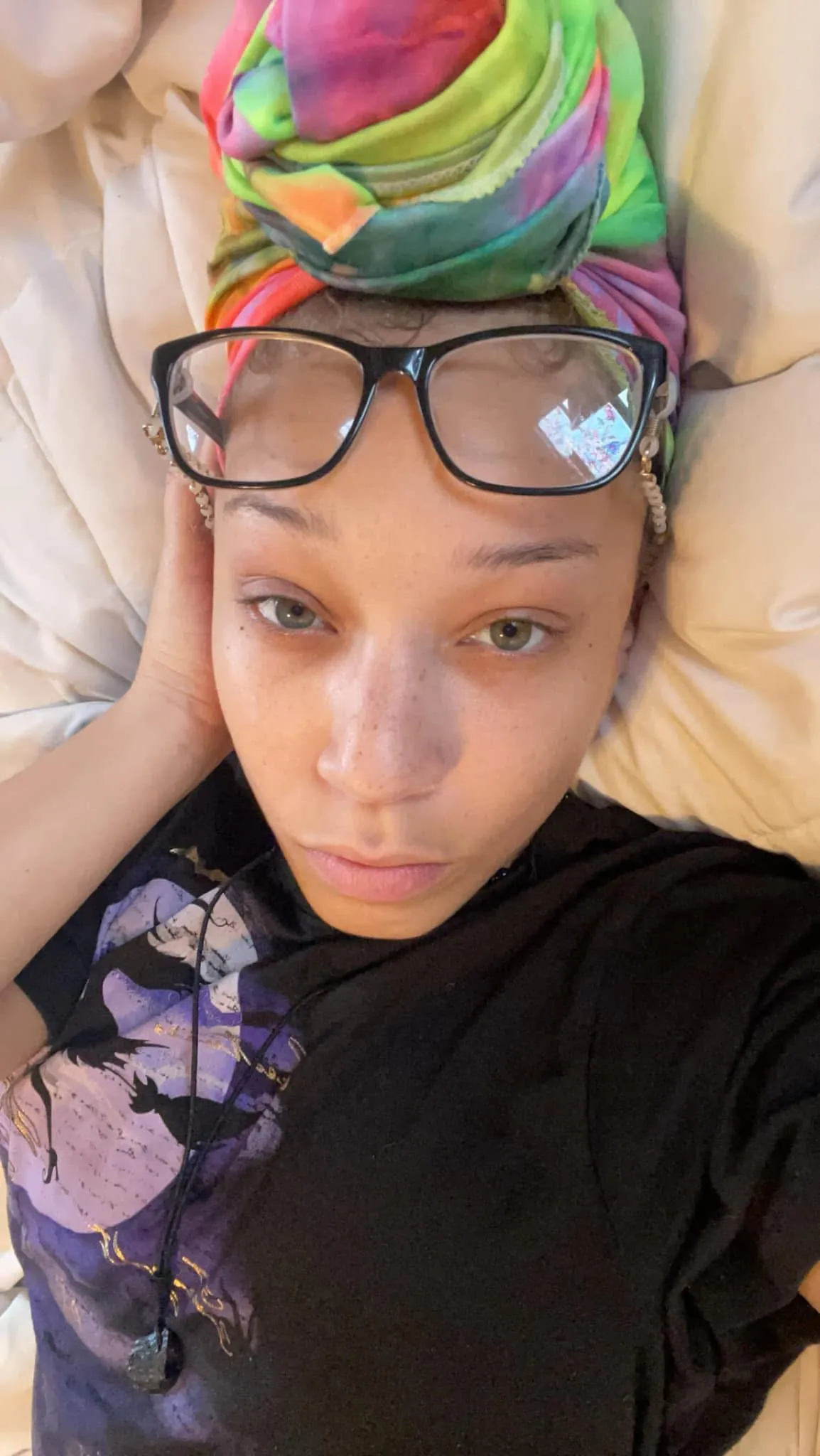 A soft bed and in between the sheets is my idea of cumfy