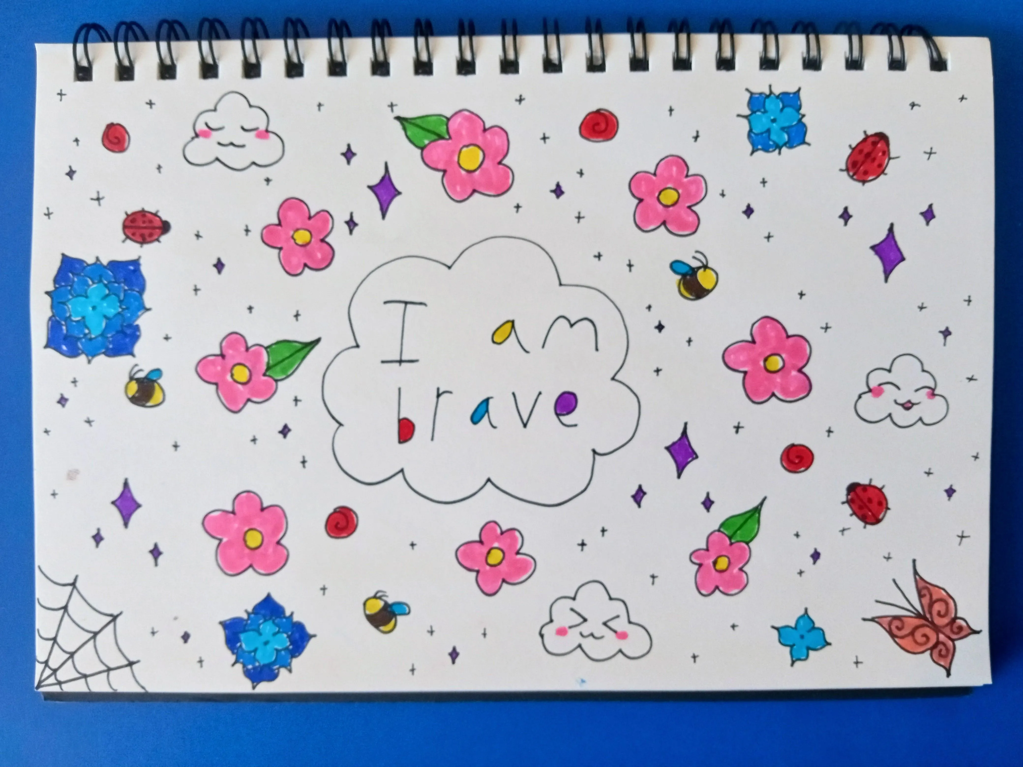 Affirmation doodle page! 🌼✨