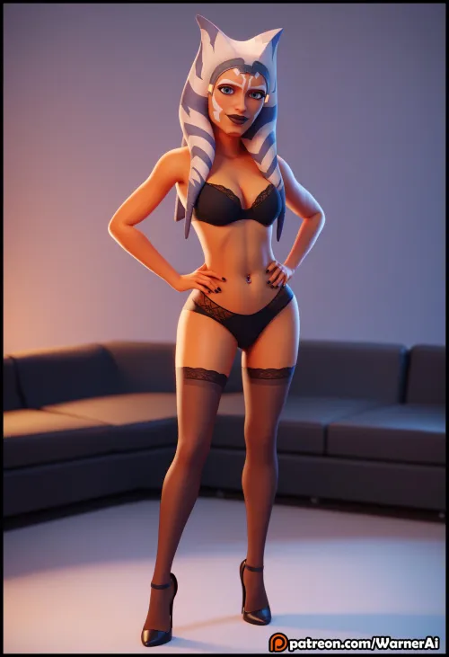 Ahsoka Tano Pantyhose & Heels
