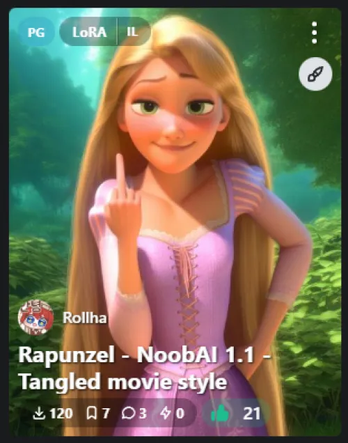 Ayo, I trained this more advanced Movie-Like Rapunzel AI model since you guys weren't updating it. Get it on Civitai and pump out more porn okay?