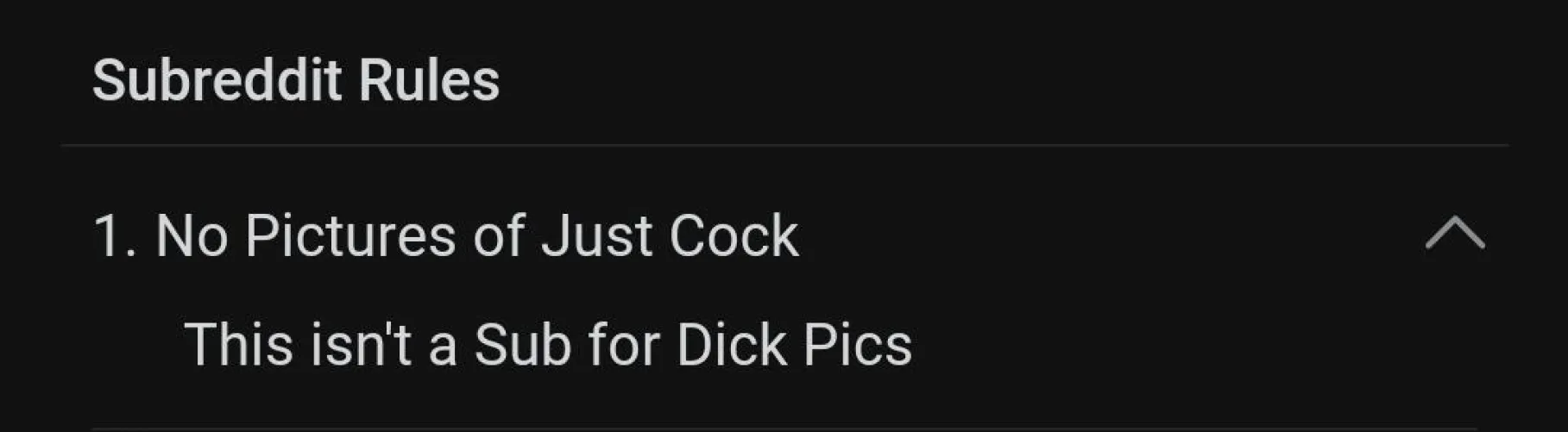 Come on guys, literally Rule #1. Getting real tired.