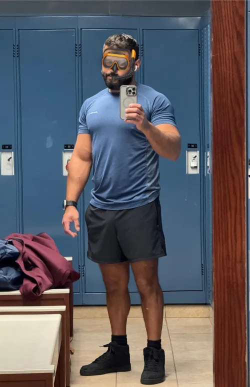 Feels good to be back at the gym.