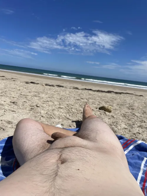 First time at a nude beach. Absolutely loved it! The freedom was nice